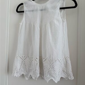 Ulla Johnson cotton white top size 0